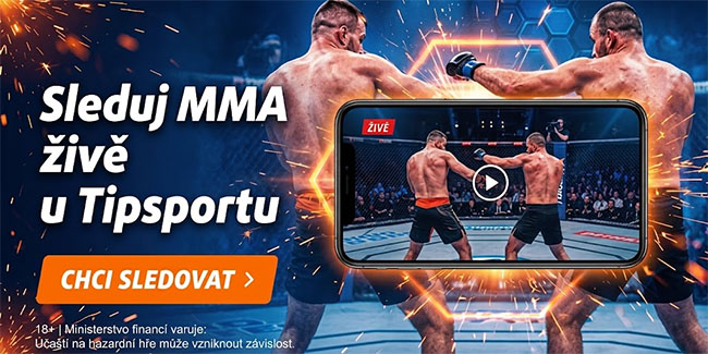 Sleduj zápas živě u&nbsp;Tipsportu