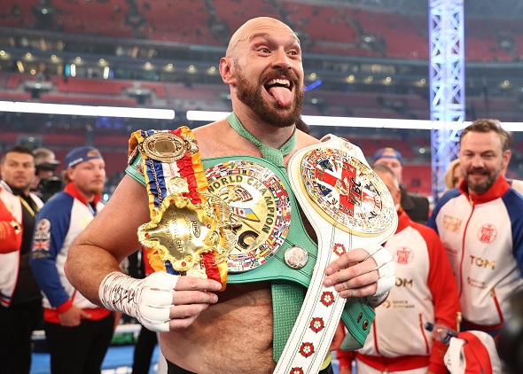 Šampion těžké váhy WBC Tyson Fury