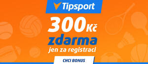 Vsaďte si u Tipsportu s bonusem 300 Kč