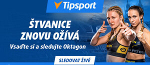 Oktagon 92 živě na Tipsport TV