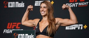 UFC bojovnice Mackenzie Dern na váze