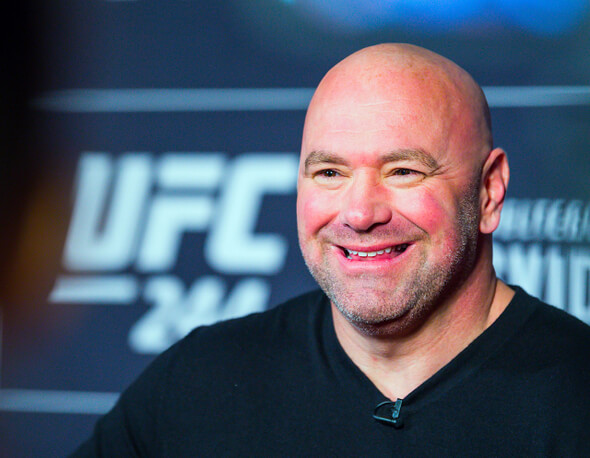 UFC, prezident organizace Dana White