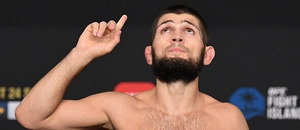 Khabib Nurmagomedov se utká s Justinem Gaethjem Khabib Nurmagomedov se utká s Justinem Gaethjem