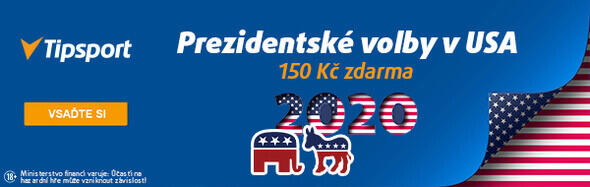 Vsaďte si na prezidentské volby v USA u Tipsportu