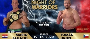 Tomáš Hron je největší hvězdou na Night of Warriors 16 Tomáš Hron je největší hvězdou na Night of Warriors 16