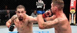 Robert Whittaker (vlevo) bude bojovat na UFC Fight Night