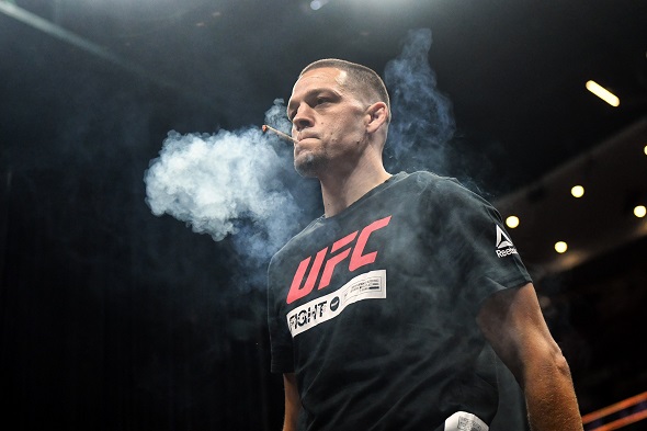 UFC fighter Nate Diaz