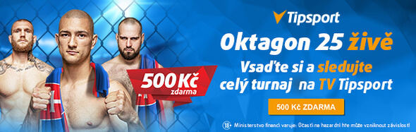 Vychutnej si Oktagon 25 na Tipsportu