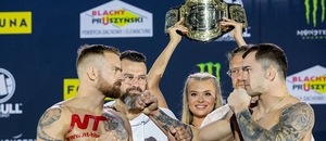 Patrik Kincl při staredownu s Roberto Soldicem Patrik Kincl při staredownu s Roberto Soldicem