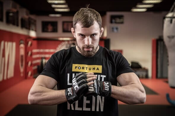 Lajoš Klein se chystá na svůj třetí zápas v UFC