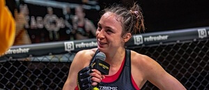 Lucie Pudilová před dalším zápasem odpovídala na otázky FightLive