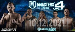 Galavečer bojových sportů MMAsters League 4 Galavečer bojových sportů MMAsters League 4