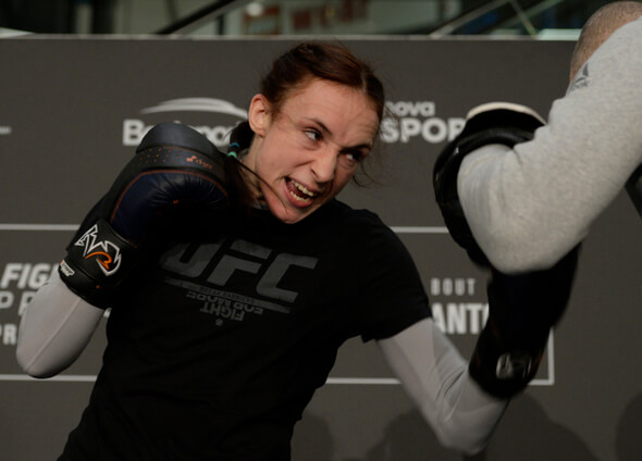 Bojové sporty, MMA zápasnice Lucie Pudilová - Zdroj ČTK, Krumphanzl Michal