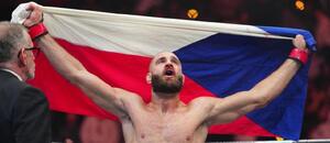 Jiří Procházka po vítězném zápase v UFC