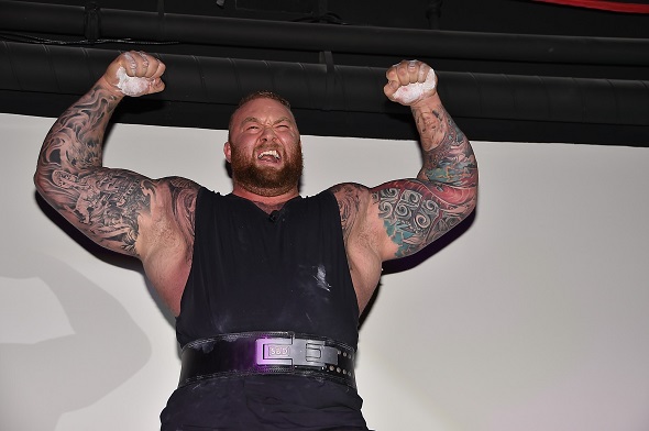 Strongman, boxer a herec Hafthor Bjornsson