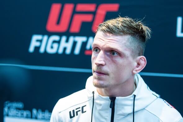 David Dvořák zakusil poprvé v UFC hořkost porážky