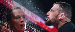 Česká fighterka Martina Jindrová v zápasovém módu Česká fighterka Martina Jindrová v zápasovém módu