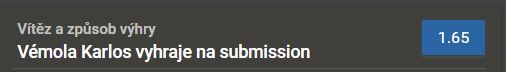 Karlos Vémola většinu svých soupeřů ukončil na submisi