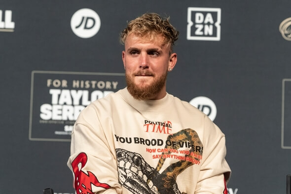 Jake Paul, tisková konference - Zdroj lev radin, Shutterstock.com