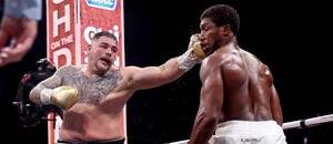 Andy Ruiz v zápase s Anthony Joshuou