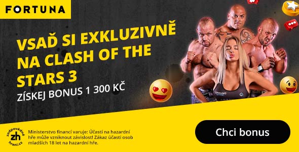 Sledujte průběh zápasů na Clash of the Stars 3 živě a vsaďte si