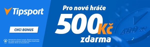 Vyzvedněte si bonus u Tipsportu ZDE