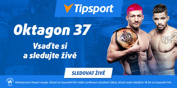 Sledujte zdarma a živě Oktagon 37 na Tipsport TV