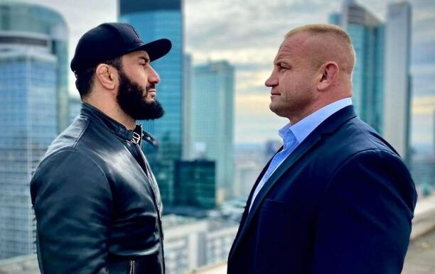 Mamed Khalidov a Mariusz Pudzianowski