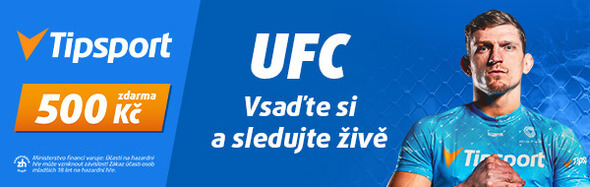 Sledujte zdarma UFC na Tipsportu