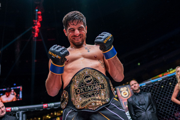 Gustavo Lopez je novým šampionem organizace Oktagon MMA