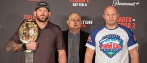 Ryan Bader a Fedor Emelianenko Ryan Bader a Fedor Emelianenko