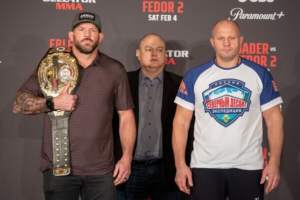 Ryan Bader a Fedor Emelianenko