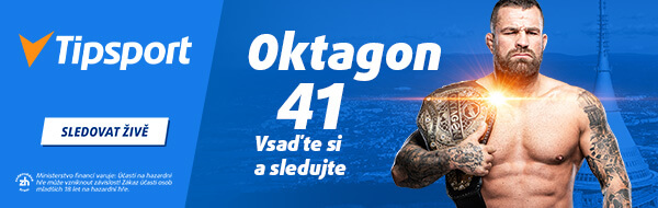 Sledujte Oktagon 41 na Tipsport TV - klikněte ZDE