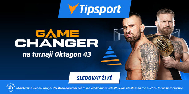 Sledujte Oktagon 43 na Tipsport TV