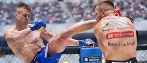 Leo Brichta při vítězném debutu v KSW Leo Brichta při vítězném debutu v KSW