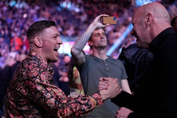 Conor McGregor a Dana White