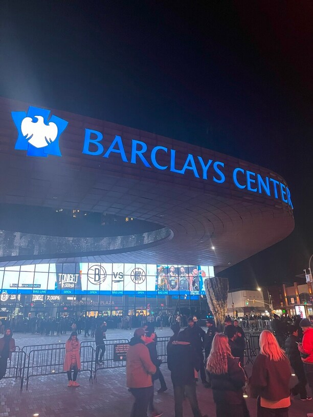 Sportovní hala Barclays Center v Brooklynu