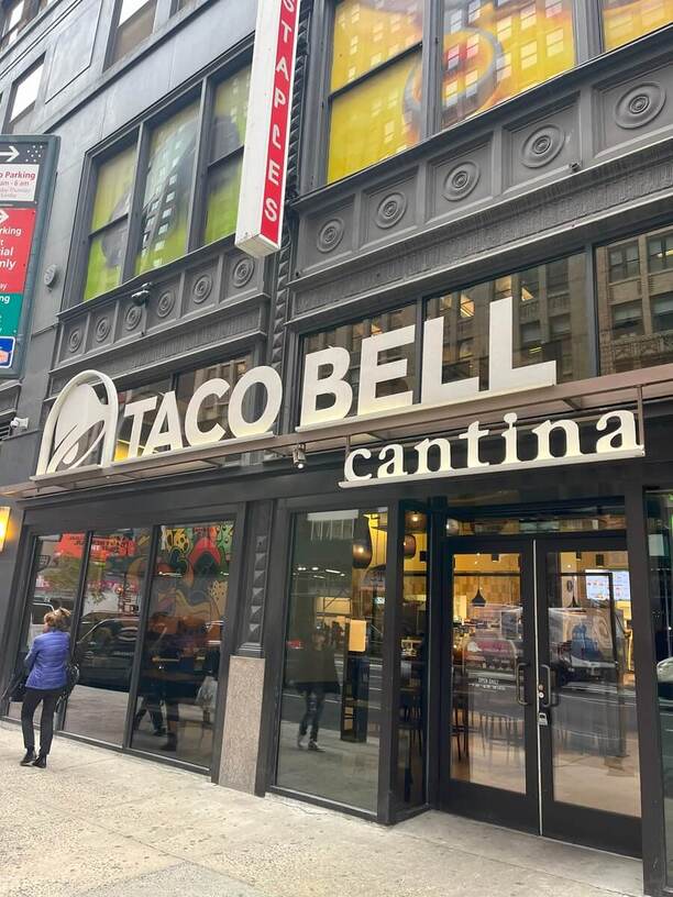 Typický americký fastfood Taco Bell jsme si docela oblíbili