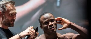 Ondřej Novotný a Losene Keita Ondřej Novotný a Losene Keita