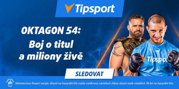 OKTAGON 54 ŽIVĚ NA TIPSPORT TV