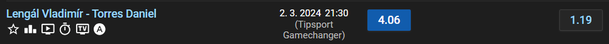 Tip Lengál vs Torres