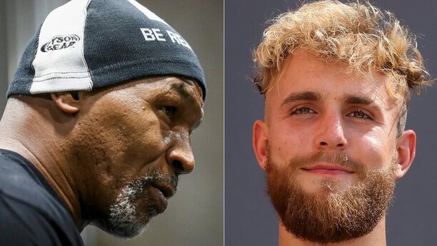 Mike Tyson a Jake Paul