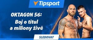 Sledujte Oktagon 56 na Tipsport TV