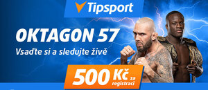 Sledujte Oktagon 57 na Tipsport TV