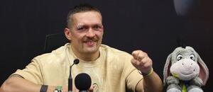 Oleksandr Usyk se chystá k filmu Oleksandr Usyk se chystá k filmu