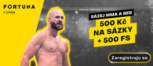 Vsaďte si na MMA s bonusem za registraci u Fortuny