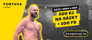 Vsaďte si u Fortuny a získejte bonus 1 000 Kč