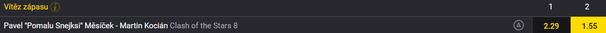 Fortuna tip Kocián vs. Snejks