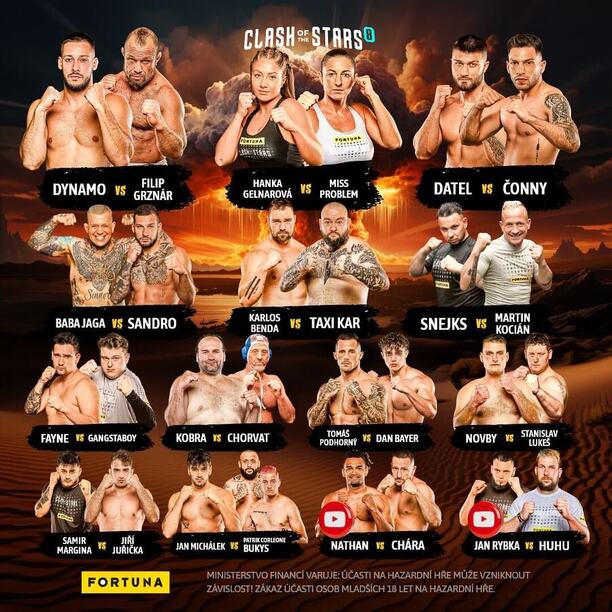 Karta Clash of the Stars 8