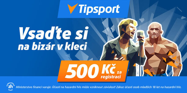 Vsaďte si na Clash 8 s bonusem za registraci u Tipsportu
